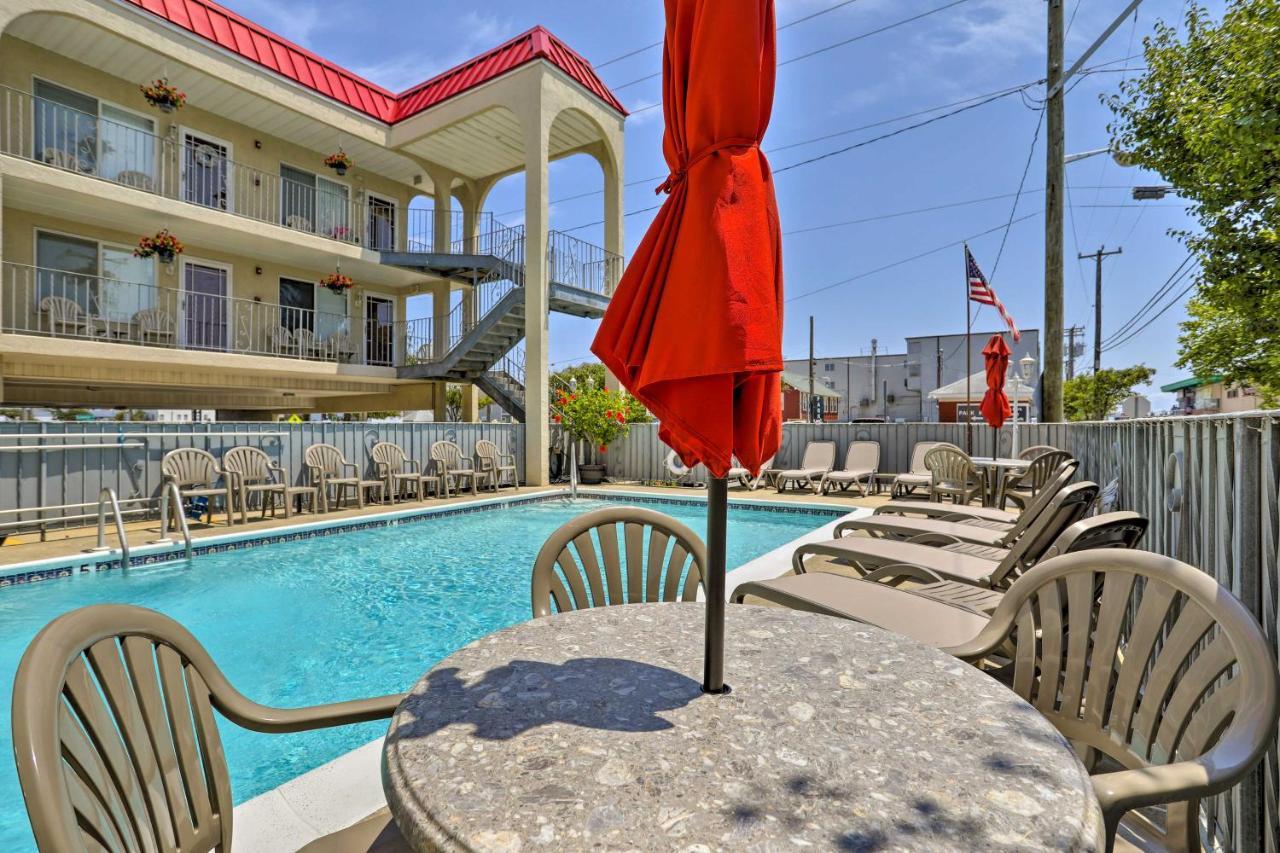 Quaint Wildwood Condo About Walk To Beach! Exterior photo