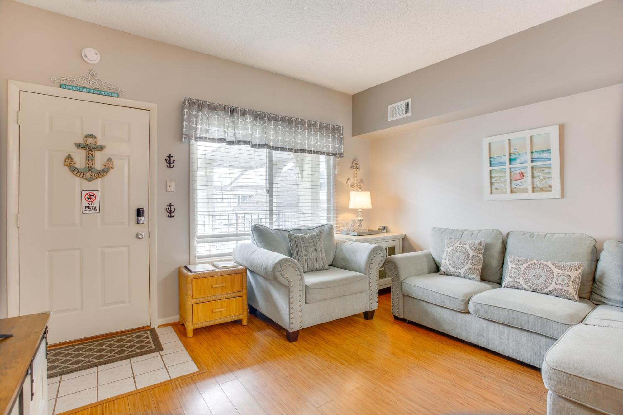 Quaint Wildwood Condo About Walk To Beach! Exterior photo